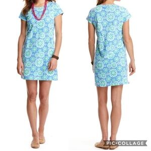 Vineyard Vines Short Sleeve Floral Print T-Shirt Dress, Size XS